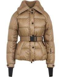 Moncler - Jacke mit Gürtel - Lyst