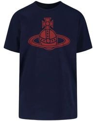 Vivienne Westwood - Orb Graphic T-Shirt - Lyst