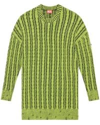 DIESEL - M-Pantesse Cable-Knit Drop-Shoulder Jumper - Lyst