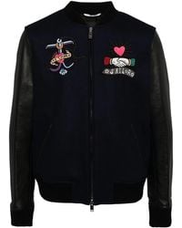 Valentino Garavani - Bead-Logo Detailing Jacket - Lyst
