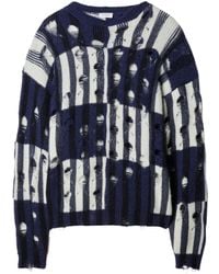 Off-White c/o Virgil Abloh - ダメージ セーター - Lyst
