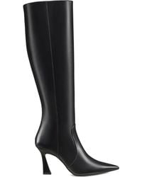 Stuart Weitzman - Bottes Zippées Vinnie 85 Mm À Bout Pointu - Lyst