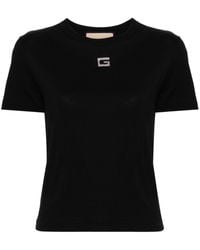 Gucci - Crystal g cotton jersey t-shirt - Lyst
