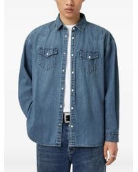 AllSaints - Fenton Chest-Pockets Shirt - Lyst