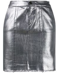 Pinko Minijupe à effet métallisé