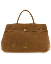 MANU Atelier - Le Cambon 40 Suede Handbag - Lyst