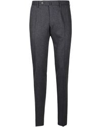 PT Torino - Metallic-Finish Wool Pants - Lyst
