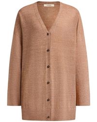 12 STOREEZ - V-Neck Buttoned Cardigan - Lyst