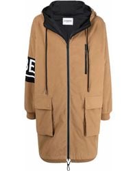Iceberg - Logo Print Parka - Lyst