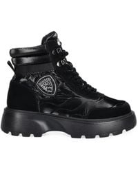 Blauer - Blanca Quilted Panelled Boots - Lyst