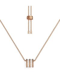 Apm Monaco - Cordage Crystal-Embellished Necklace - Lyst