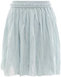 ShuShu/Tong - Raw-Edge Short Skirt - Lyst