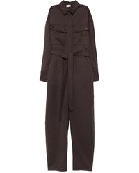 ANDAMANE - Vania Cargo Belted Jumpsuit - Lyst