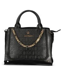 Laura Biagiotti - Monogram-Pattern Chain-Detail Tote Bag - Lyst
