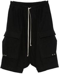 Rick Owens - Drop-Crotch Cargo Shorts - Lyst
