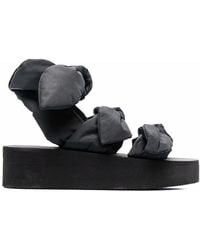 Red(V) - Bow-Detail Padded-Strap Sandals - Lyst