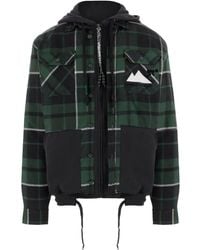 APRÈS SURF - Check-Print Shirt Jacket - Lyst