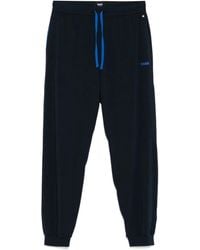 BOSS - Logo-Print Track Pants - Lyst