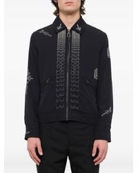 Lanvin - Arrow Stitch Jacket - Lyst