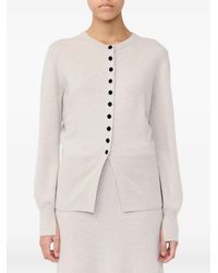 Lisa Yang - Cardigan Boutonné En Maille Côtelée Maven - Lyst