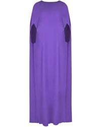 BERNADETTE - Robe Longue À Design Plissé - Lyst