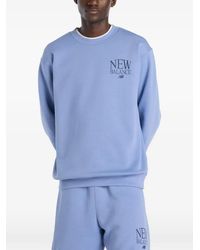 New Balance - Logo Crew-Neck Sweater - Lyst