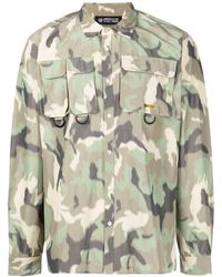 Mostly Heard Rarely Seen - Blurry Camouflage-print Long-sleeve Shirt - Lyst