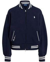 Polo Ralph Lauren - Logo-Embroidered Bomber Jacket - Lyst
