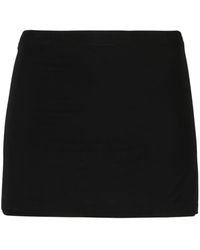 Wardrobe NYC - Layered Jersey Miniskirt - Lyst