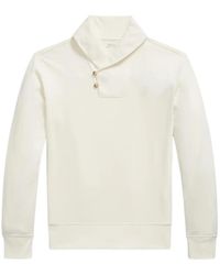 Polo Ralph Lauren - Luxury Jersey Shawl-Collar Pullover - Lyst