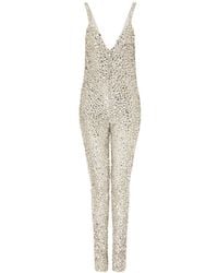 Dolce & Gabbana - Kim Dolce&gabbana Rhinestone-embellished Jumpsuit - Lyst