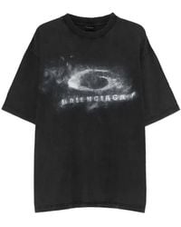 Balenciaga - Washed Crayon Logo Fit T-Shirt - Lyst