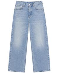 ICON DENIM - Faded Straight-Leg Jeans - Lyst