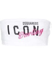 DSquared² - Tops With Logo - Lyst