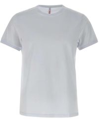 Sun 68 - Camiseta de algodón con logo bordado - Lyst