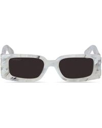 Off-White c/o Virgil Abloh - Roma Rectangle-frame Sunglasses - Lyst