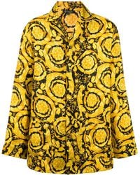 Versace - Camisa de pijama con estampado barroco - Lyst