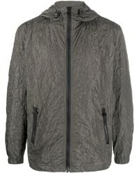 DIESEL - Giacca A Vento Con Effetto Stropicciato - Lyst