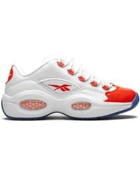 Reebok - Question Low "Patent Vivid" Sneakers - Lyst