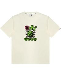 Aape By A Bathing Ape - T-Shirt Aapeunvs À Imprimé Graphique - Lyst