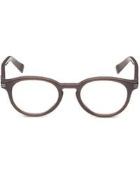 ZEGNA - Round-Frame Glasses - Lyst