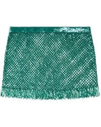 Alanui - Nothing But Light Fringed Mini Skirt - Lyst