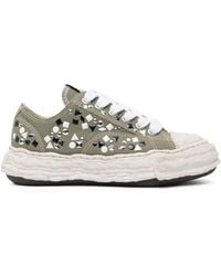 Maison Mihara Yasuhiro - Peterson 23 Og Sole Embellished Canvas Low-Top Sneakers - Lyst