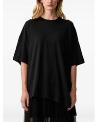 Munthe - Lanster Graphic-Print Asymmetric T-Shirt - Lyst