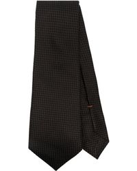 ZEGNA - Stopdas Met Jacquard-Patroon - Lyst