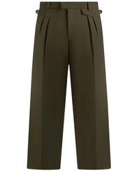 Manière De Voir - Pleated Tailored Trousers - Lyst