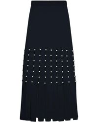 Jonathan Simkhai - Midi-Rok Met Parel - Lyst
