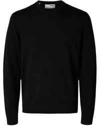 SELECTED - Merino Wool Sweater - Lyst