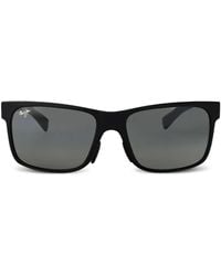 Maui Jim - Ho'Opili Rectangle-Frame Sunglasses - Lyst