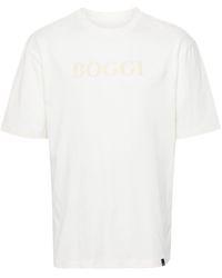 BOGGI - Katoenen T-shirt Met Logo - Lyst